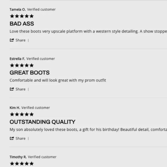 2976 GOTHIC AMERICANA PLATFORM CHELSEA MSRP$280 Limited Edition Fearless & Fluid - Picture 12 of 16